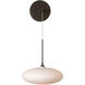 Clouds Sconce Wall Light in Vintage Platinum