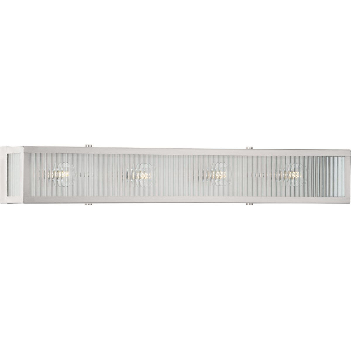 Dwyer 4 Light 30 inch Stainless Steel Bath Vanity Wall Light