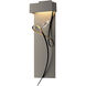 Rhapsody LED 8.6 inch Natural Iron and Black ADA Sconce Wall Light in Natural Iron/Black
