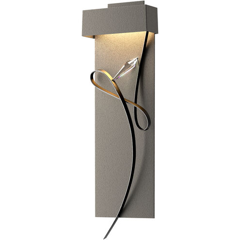 Rhapsody LED 8.6 inch Natural Iron and Black ADA Sconce Wall Light in Natural Iron/Black