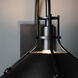 Henry 1 Light 12.8 inch Coastal Black Outdoor Sconce, Large