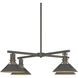Henry 4 Light 36 inch Coastal Natural Iron Outdoor Pendant
