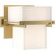Kakomi 1 Light 6.5 inch Modern Brass Sconce Wall Light
