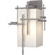 Tura 1 Light 18.9 inch Coastal Burnished Steel Outdoor Sconce, Large