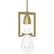 Apothecary 1 Light 6.30 inch Mini Pendant