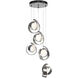 Riza 5 Light 19.1 inch Sterling Pendant Ceiling Light