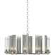 New Town 10 Light 30 inch Sterling Chandelier Ceiling Light, 10 Arm