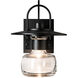 Mason 1 Light 11.5 inch Coastal Black Outdoor Sconce