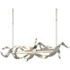Folio LED 37.8 inch Sterling Pendant Ceiling Light