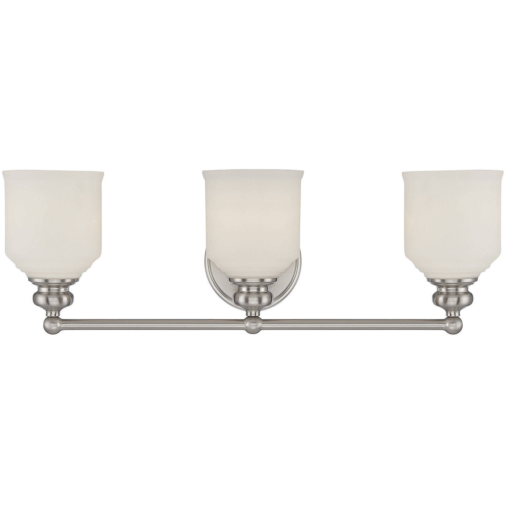 Melrose 3 Light 24.00 inch Bathroom Vanity Light
