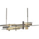 Planar LED 42.3 inch Natural Iron Pendant Ceiling Light, Large