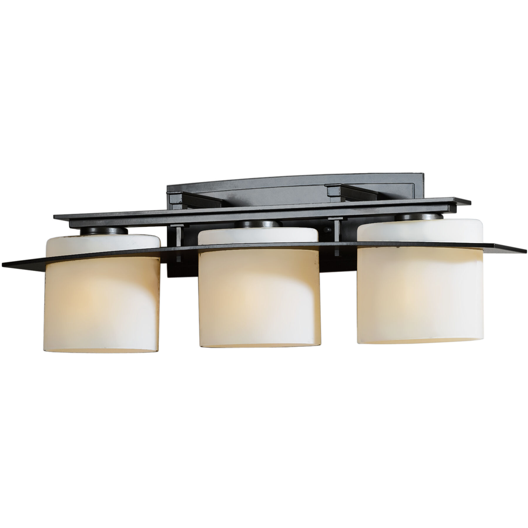 Arc Ellipse 3 Light 25.5 inch Dark Smoke Sconce Wall Light