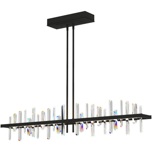 Solitude LED 51.9 inch Black Pendant Ceiling Light, Large