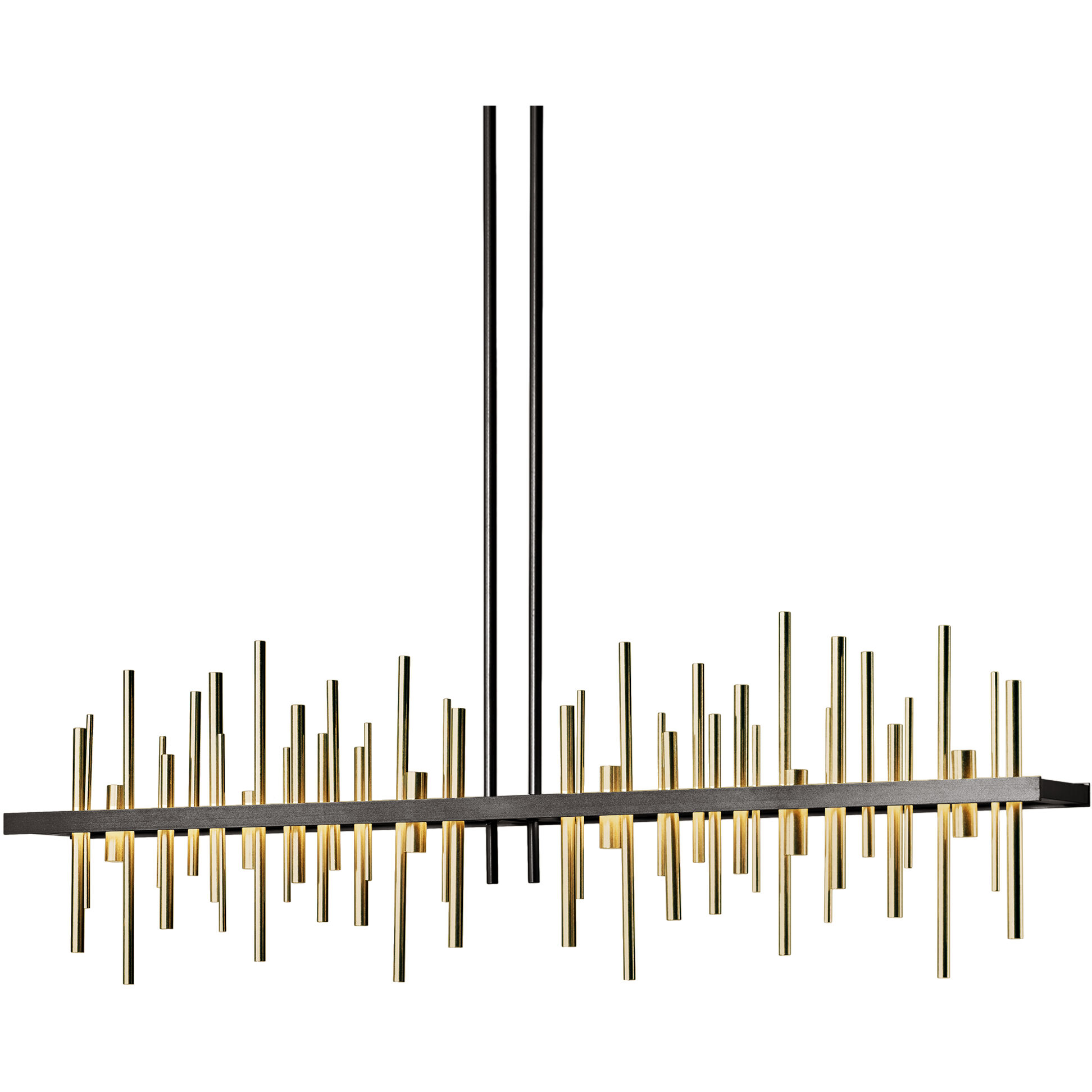 Cityscape LED 51.9 inch Dark Smoke/White Pendant Ceiling Light, Large