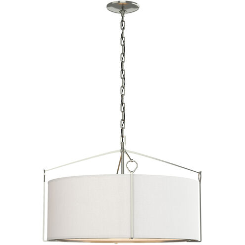 Bow 4 Light 23.8 inch Sterling Pendant Ceiling Light in Natural Anna