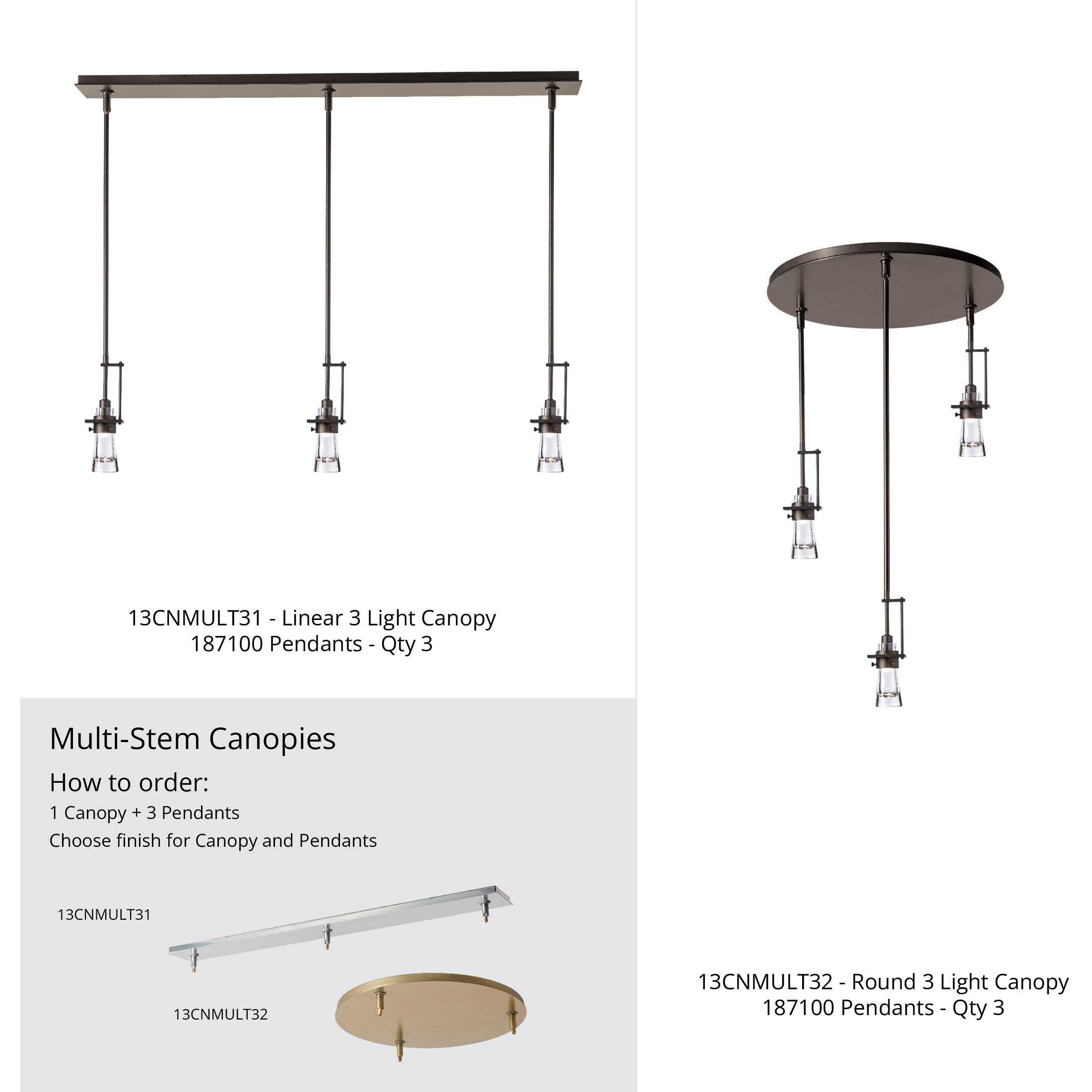 Erlenmeyer 1 Light 3.3 inch Soft Gold Mini Pendant Ceiling Light, Small