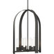 Triomphe 8 Light 26 inch Natural Iron Pendant Ceiling Light