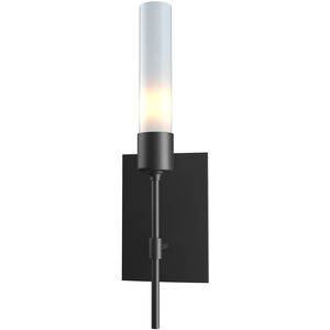 Vela 1 Light 4.5 inch Black ADA Sconce Wall Light