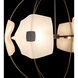 Astra 6 Light 31.7 inch Dark Smoke Pendant Ceiling Light, Small