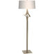 Antasia 58.6 inch 100 watt Soft Gold Floor Lamp Portable Light in Flax