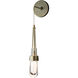 Link 1 Light 5.5 inch Modern Brass Sconce Wall Light, Low Voltage
