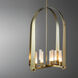 Triomphe 8 Light 26 inch Modern Brass Pendant Ceiling Light
