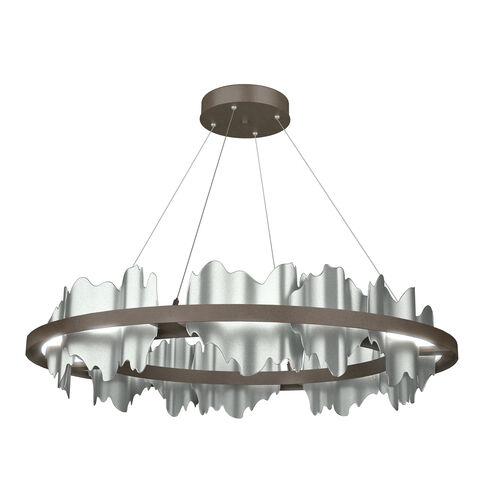 Hildene LED 38 inch Ink and Vintage Platinum Pendant Ceiling Light