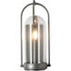 Davis 1 Light 18 inch Coastal Natural Iron Outdoor Sconce, Small