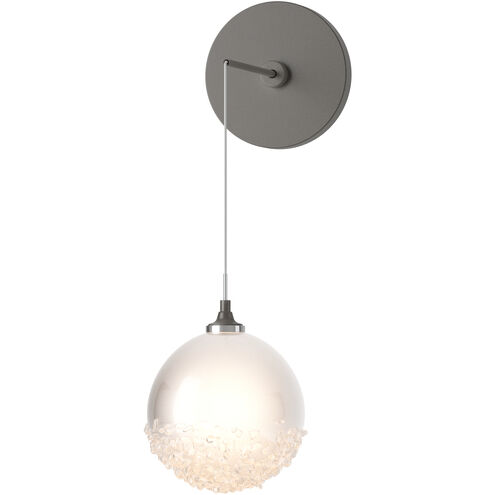 Fritz 1 Light 5.5 inch Dark Smoke Sconce Wall Light
