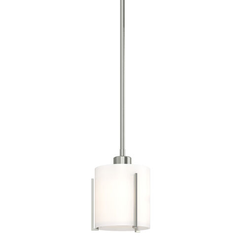 Exos 1 Light 6 inch Sterling Mini Pendant Ceiling Light, Small