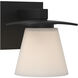 Wren 1 Light 5.1 inch Black Sconce Wall Light