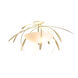 Dahlia 2 Light 32.70 inch Semi-Flush Mount