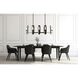 Passage 8 Light 52.1 inch Ink Pendant Ceiling Light in Clear
