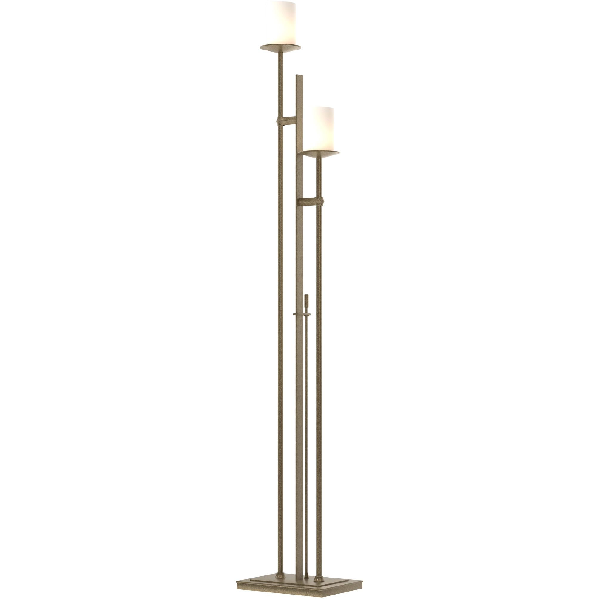 Rook 65.8 inch 100 watt Soft Gold Twin Floor Lamp Portable Light