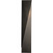 Carbon 1 Light 37.9 inch Coastal Oil Rubbed Bronze Outdoor Sconce, Left