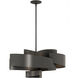 Zen 6 Light 34.1 inch Natural Iron Pendant Ceiling Light
