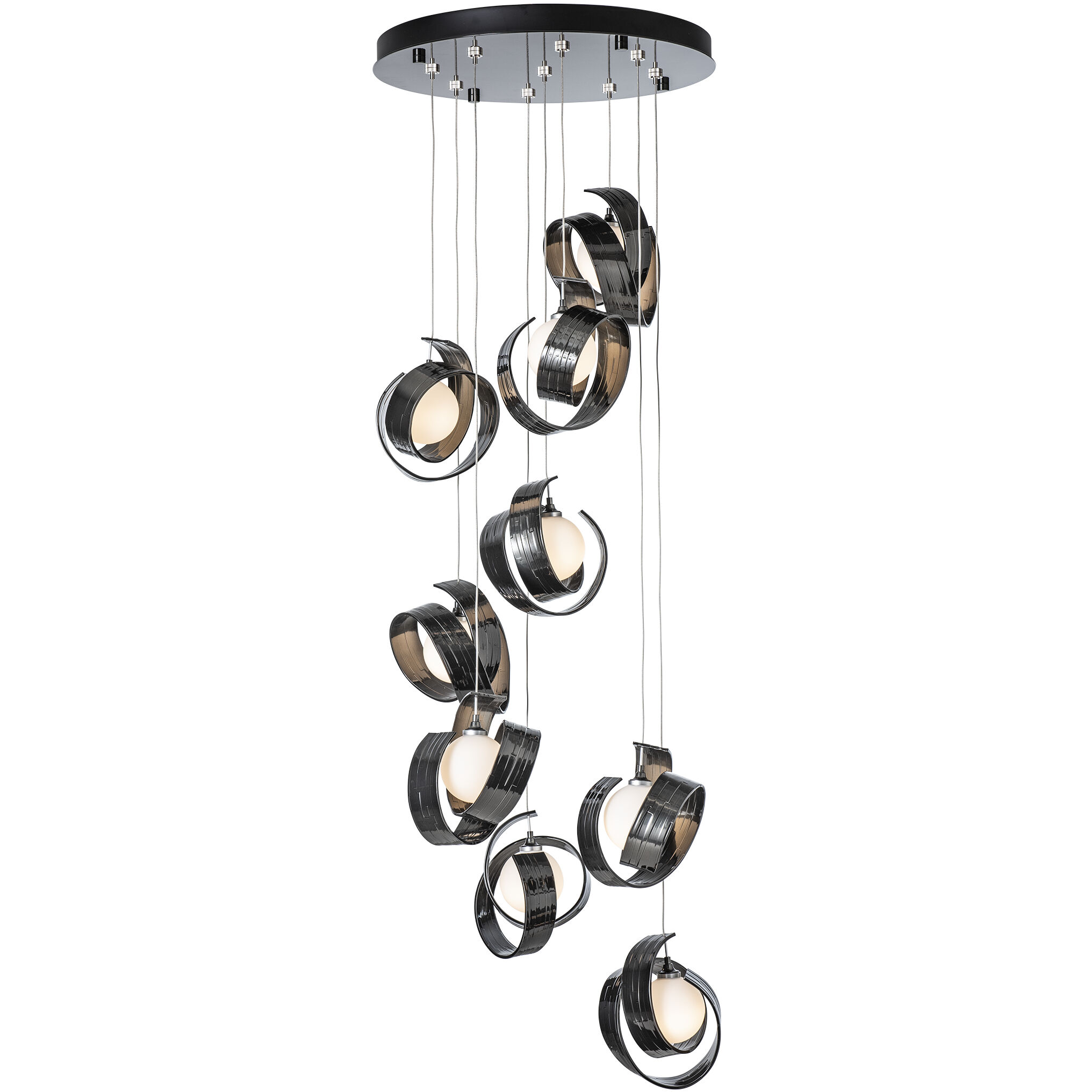 Riza 9 Light 21.1 inch Ink Pendant Ceiling Light