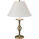 Twist Basket 25.5 inch 150 watt Modern Brass Table Lamp Portable Light in Natural Anna