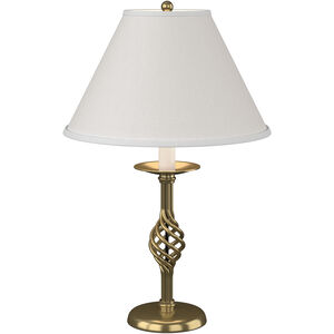 Twist Basket 25.5 inch 150 watt Modern Brass Table Lamp Portable Light in Natural Anna