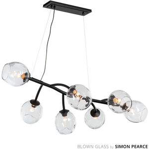 Vine 7 Light 49.3 inch Black Pendant Ceiling Light