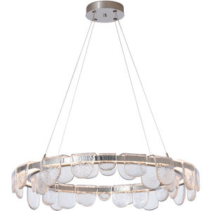 Riverbed LED 39.6 inch White Pendant Ceiling Light