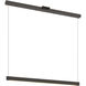 Art + Alchemy Fold LED 1.4 inch Oil Rubbed Bronze Pendant Ceiling Light