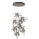 Tura 9 Light 29.6 inch White Pendant Ceiling Light