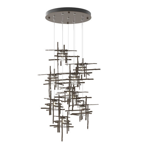 Tura 9 Light 29.6 inch White Pendant Ceiling Light