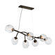 Vine 7 Light 49.3 inch Oil Rubbed Bronze Pendant Ceiling Light