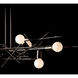 Brindille 8 Light 54.8 inch Dark Smoke Linear Pendant Ceiling Light