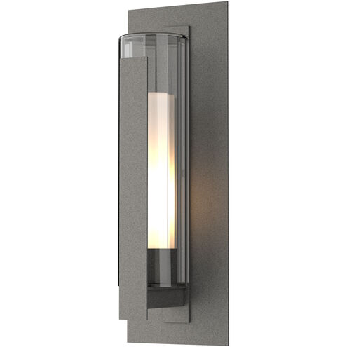 Vertical Bar 1 Light 23.5 inch Coastal Natural Iron Outdoor Sconce, Large