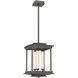 Athena LED 12.1 inch Natural Iron Pendant Lantern Ceiling Light