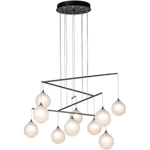 Fritz 10 Light 37.4 inch Dark Smoke Mobile Pendant Ceiling Light