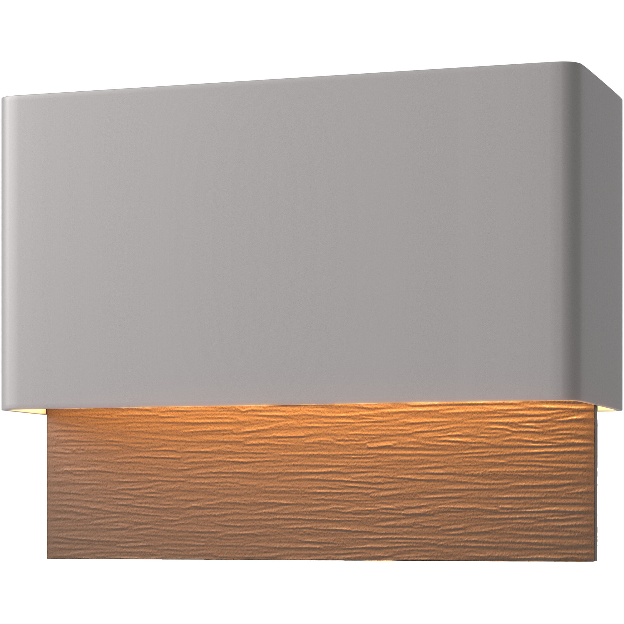 Stratum LED 7.4 inch Coastal Burnished Steel and Coastal Bronze Outdoor Sconce in Coastal Burnished Steel/Coastal Bronze